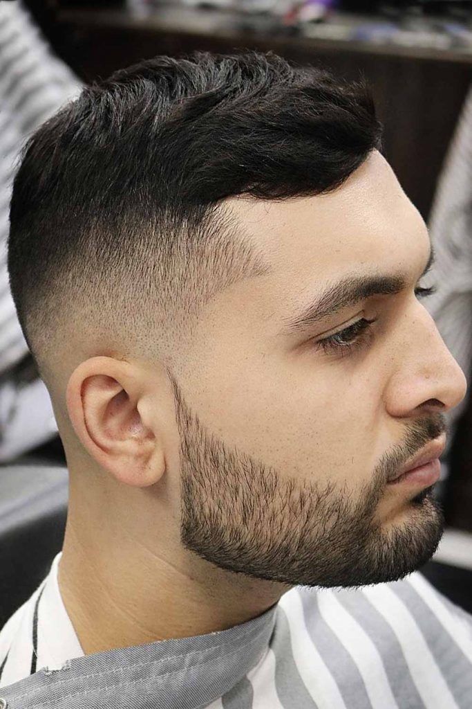 The Brush back/ Taper fade. #hair #menhair #haircuts #style #barber #t