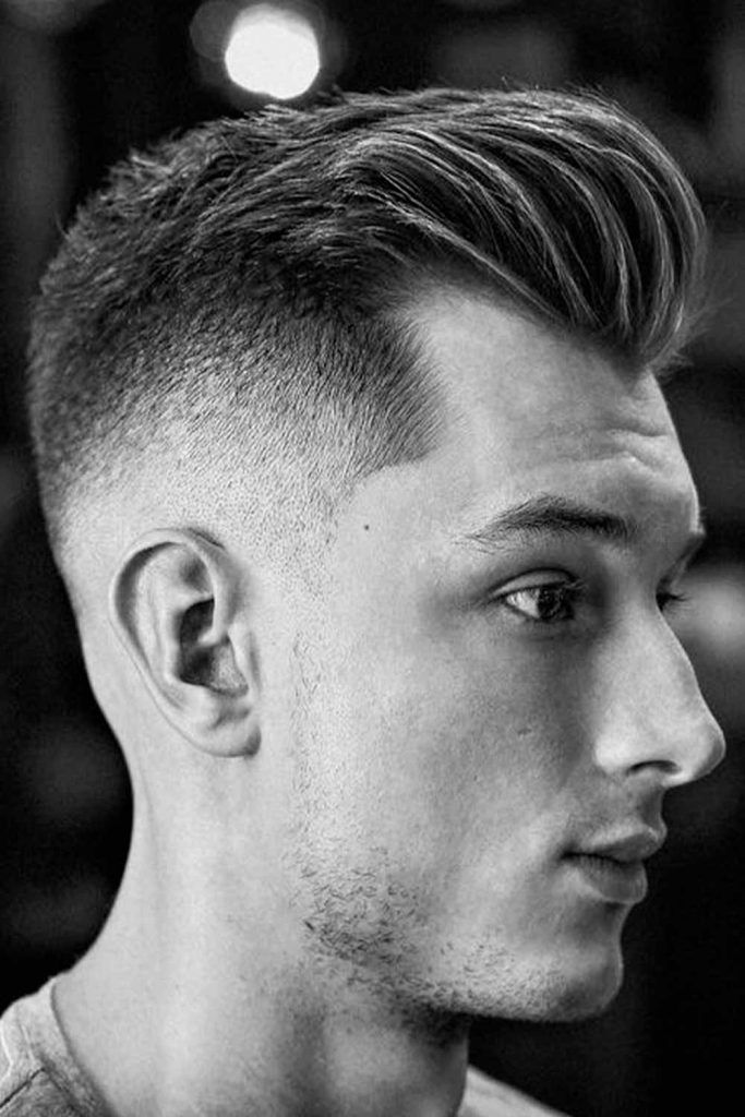 Layered Quiff #taper #taperhaircut #taperfade #taperedhaircut