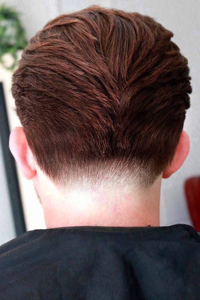 Ducktail Haircut Faded Neckline #ducktail #ducktailhaircut #retrohair 