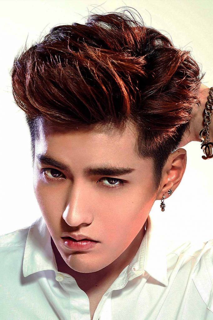 Quiffed Korean Hairstyle #koreanhaircut #koreanmenhaircut #koreanhairstyles #koreanhairmen