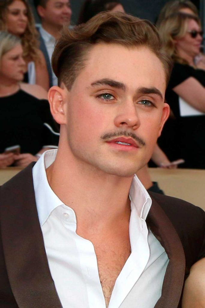 Pencil Mustache Dacre Montgomery 683x1024 