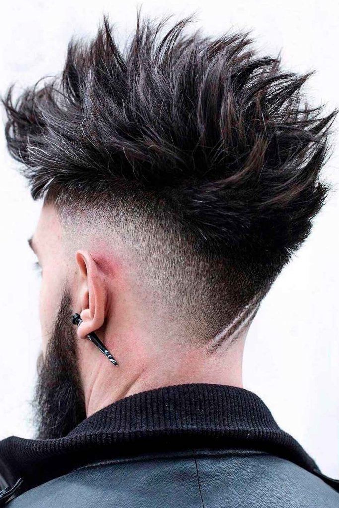 Faux Hawk #spikes #spikyhair #spikyhairmen #hairspikes