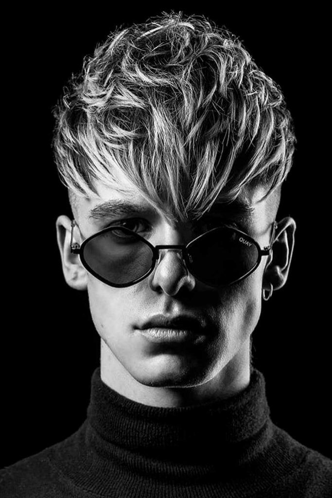 Layered & Spiked #spikes #spikyhair #spikyhairmen #hairspikes