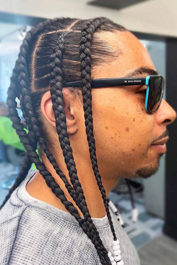 Pop Smoke Braids #blackbraidsmen #blackbraids #popsmokebraids 