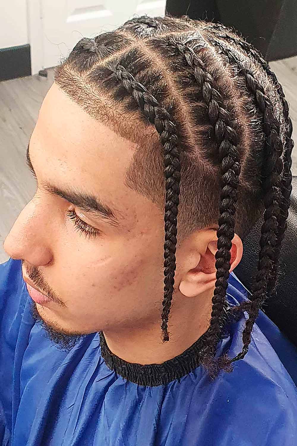 hispanic braids male