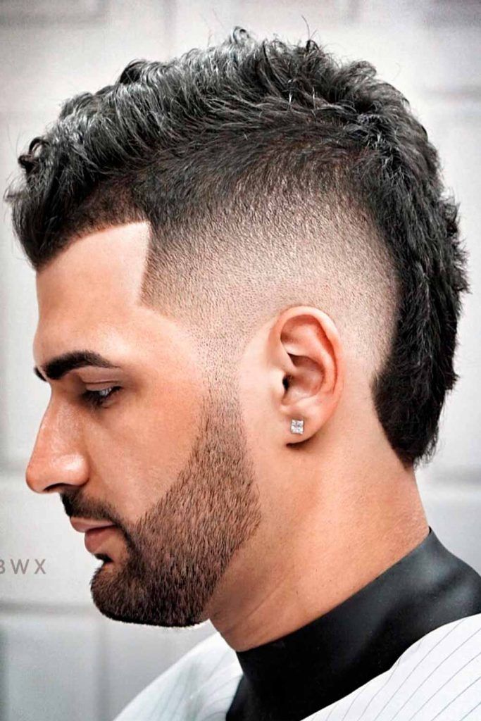 Burst Fade Mullet #mullet #mullethaircut # mensmullet #mulletmen