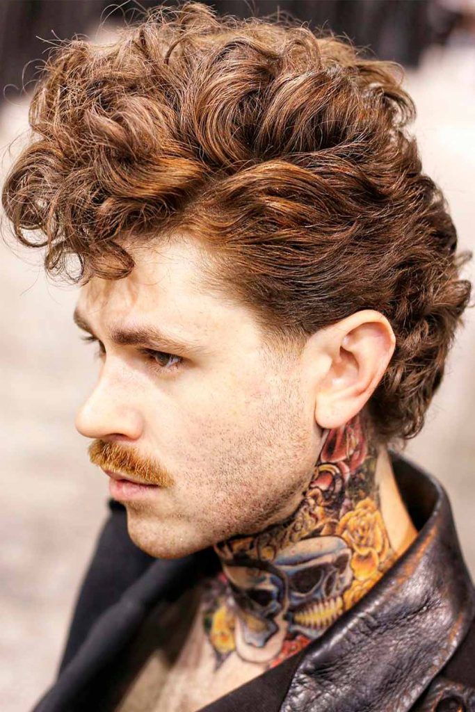 Curly Mullet #mullet #mullethaircut # mensmullet #mulletmen