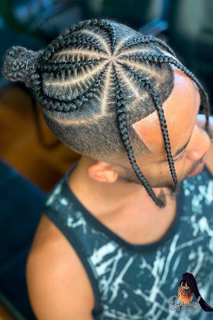 Only Bang#popsmokebraids #braidsformen #cornrows