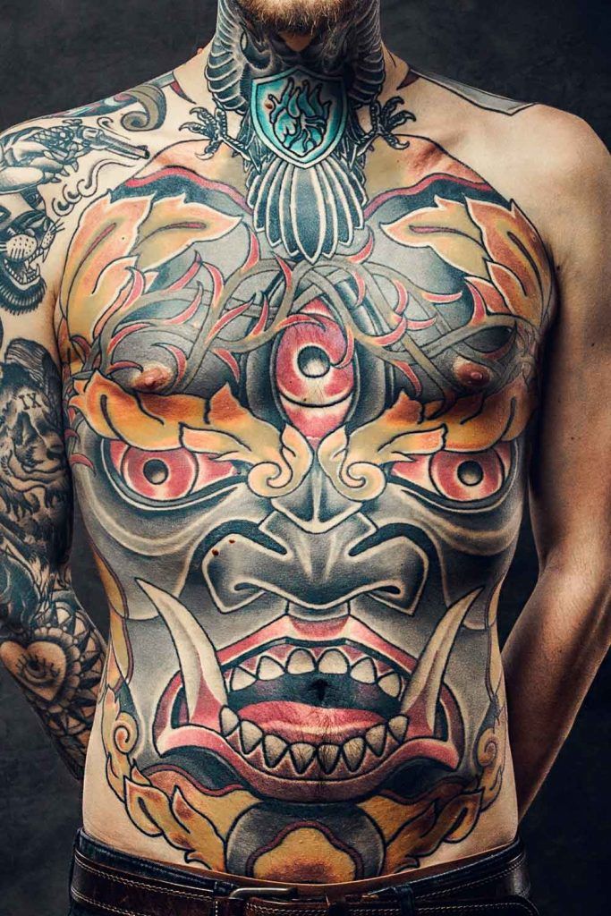 Japanese Tattoo #tattoosformen #menstattoos #tattoo 