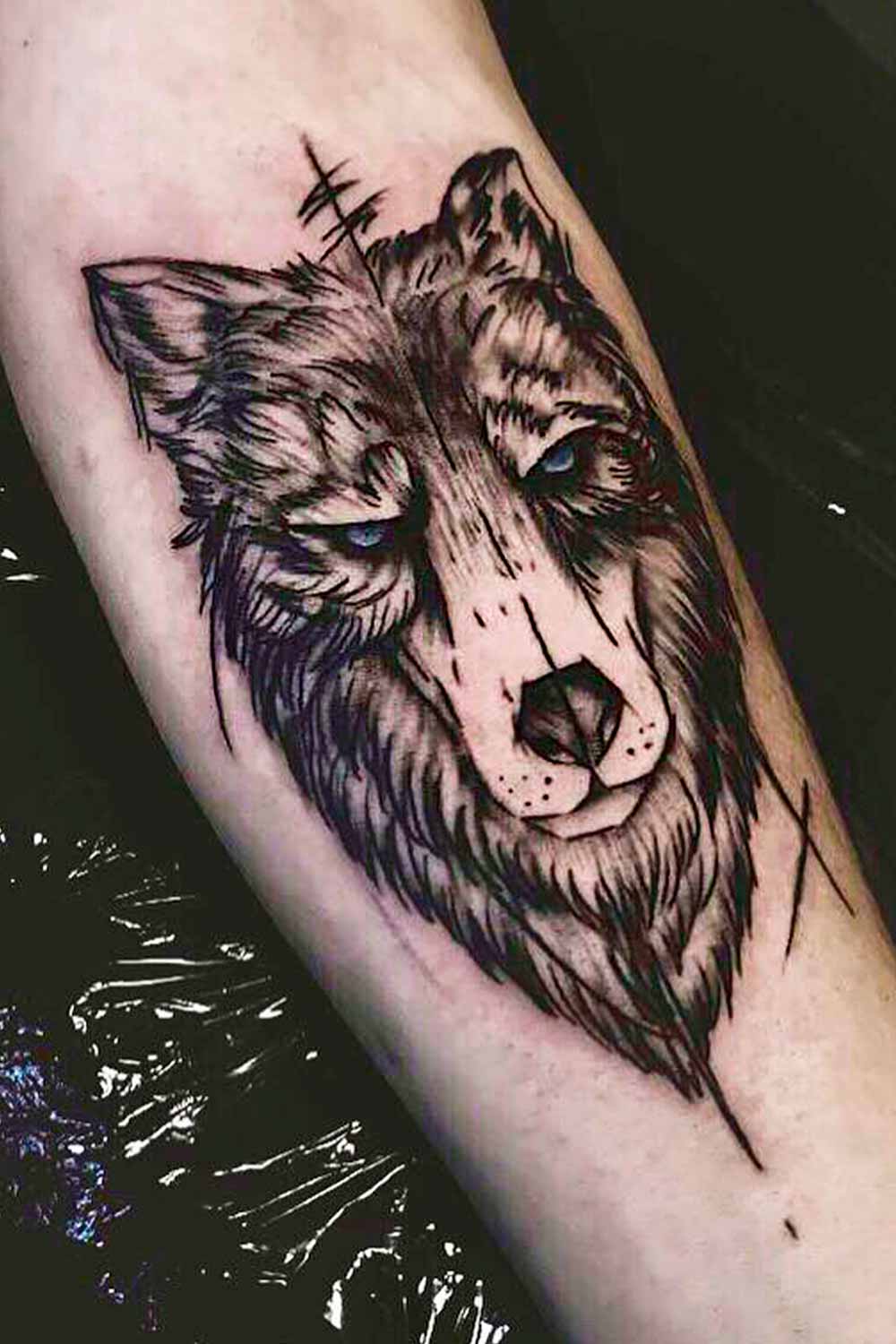 Wolf Tattoo #tattoosformen #menstattoos #tattoo