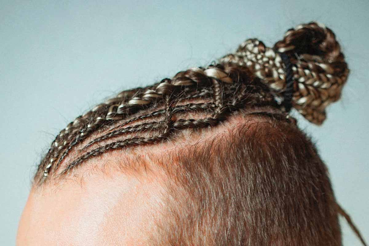 Man Bun Braids Are The Newest Trend In Men Hair Styling