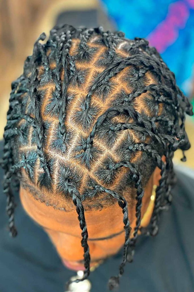 Box Braids #singlebraids #singlebraidsformen #singlebraidsmen