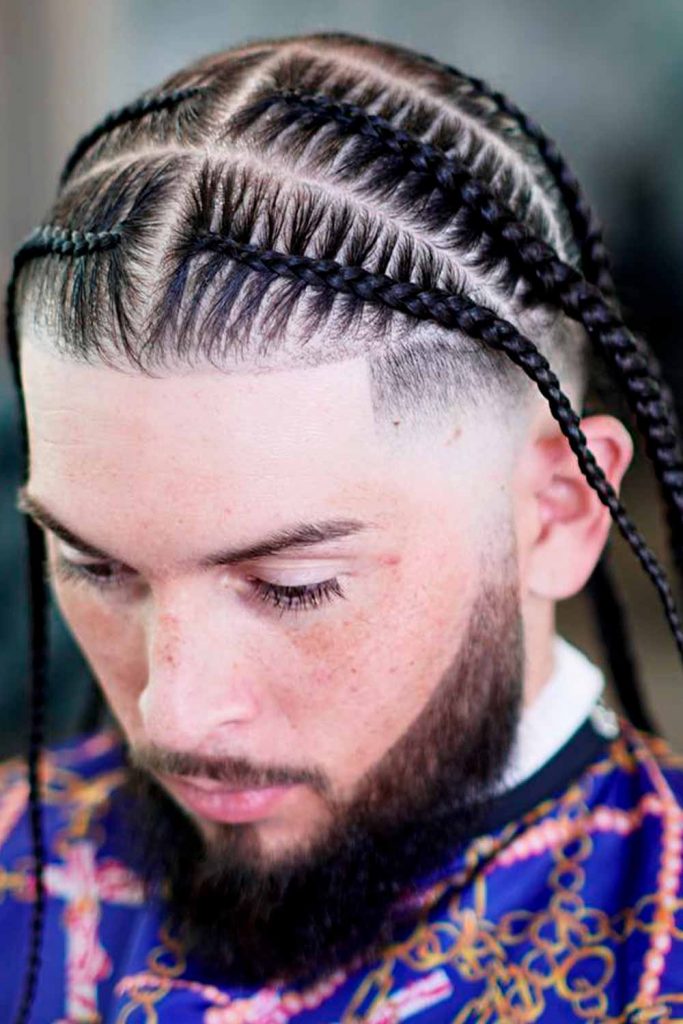 Pop Smoke Braids #singlebraids #singlebraidsformen #singlebraidsmen