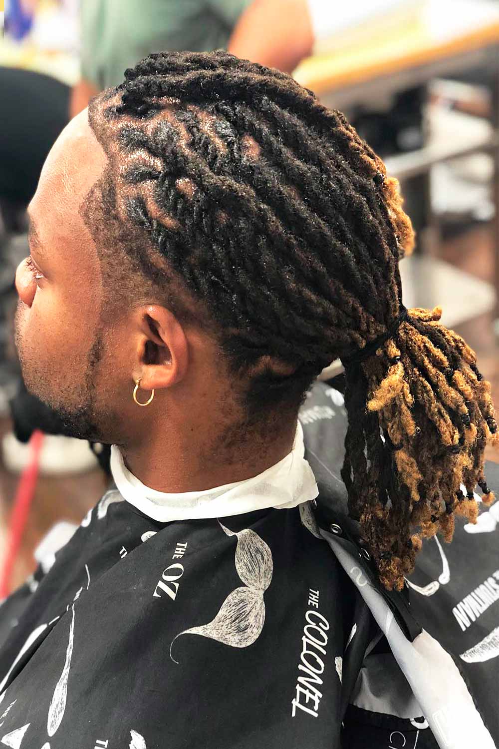 Ponytail Highlights #twisthairstyles #twisthairmen #twostrandtwist #twisthairstylesmen