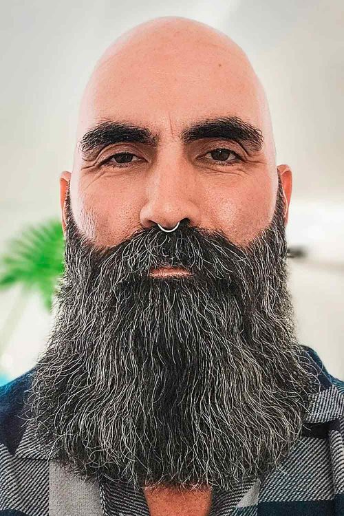 Inspirational Ideas On Hair And Full Beard Styles Combinations