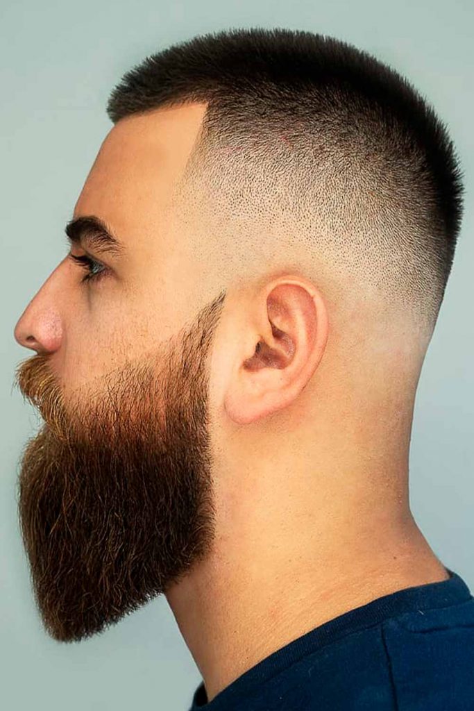 Buzz Cut #fullbeard #beard #beardstyles