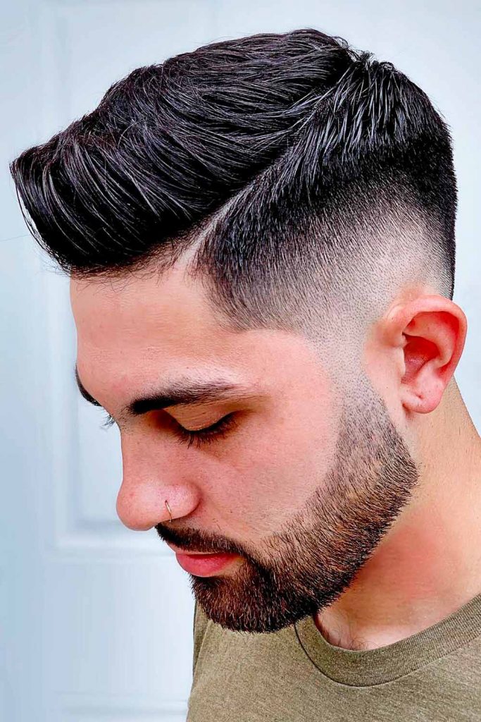 short haircuts for men with big foreheads