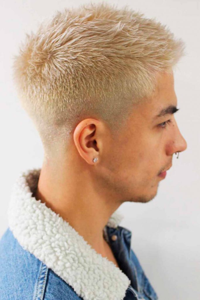 Taper Fade Blonde Hair #taperfade #taperedfade #fadetaper