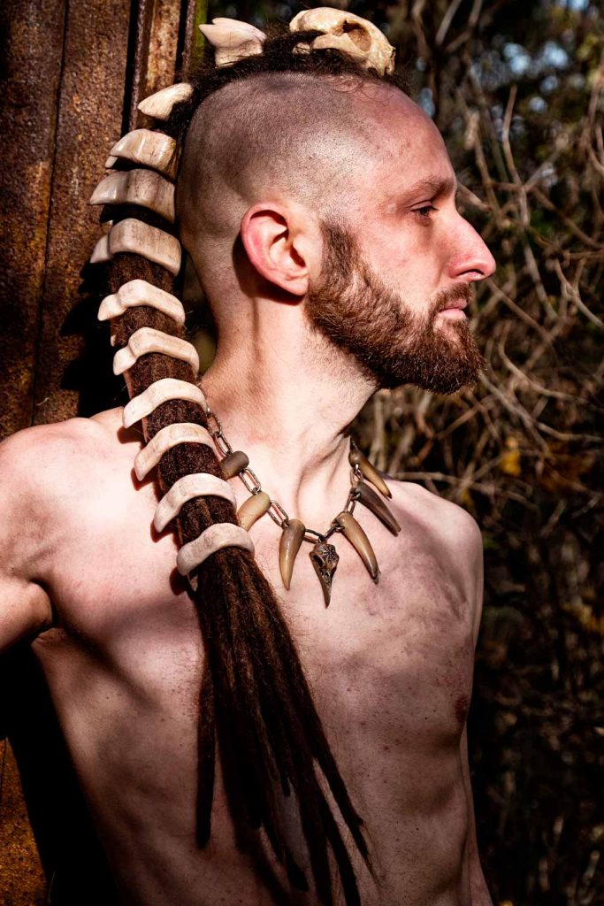 Dreaded Viking Hairstyles #vikingbraids #braidsformen #vikinghairstyles