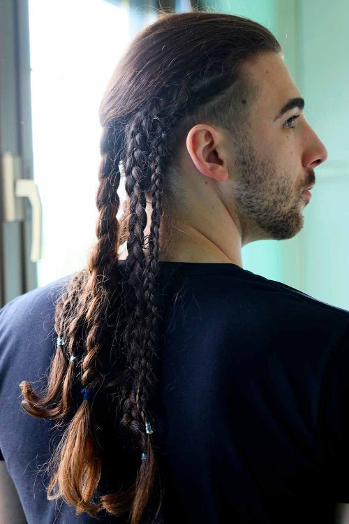 18 Viking Braids For Men To Rock In 2024