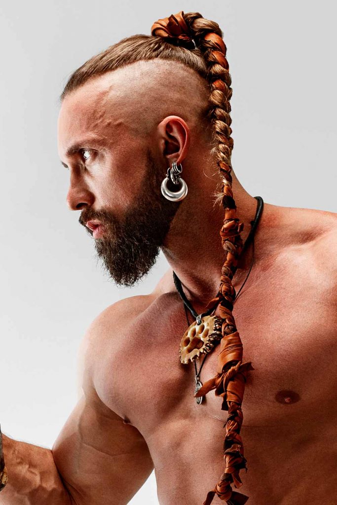 Modern Ragnar Haircut #vikingbraids #braidsformen #vikinghairstyles