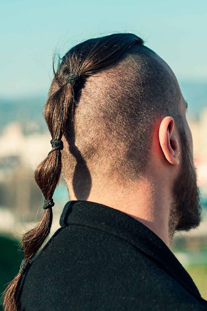 Undercut Bubble Ponytail #viking #vikinghaircut #vikinghairstyles #vikinghair