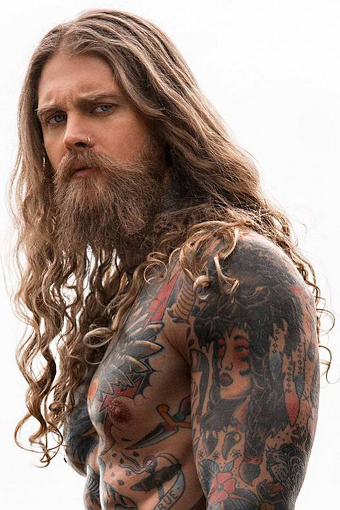 Super Long Viking Hairstyles #viking #vikinghaircut #vikinghairstyles #vikinghair