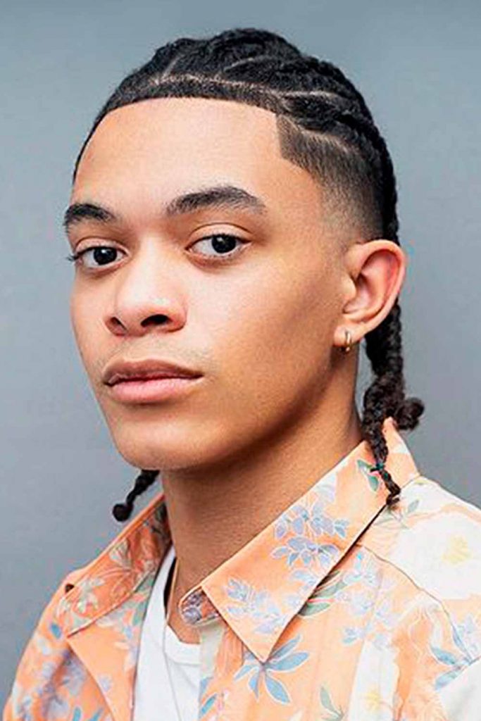 hairstyles for black boys with long hair