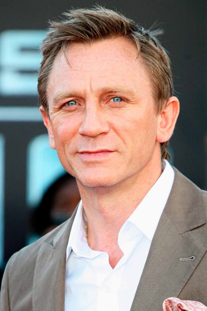 Daniel Craig Fine Receding Hairstyle  Man For Himself