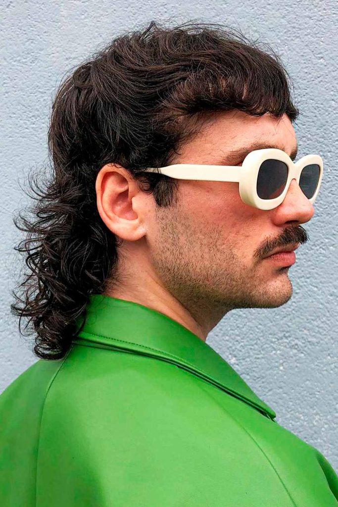 Loose Perm Mullet #permedmullet #mullet #mensperm #mulletperm #permmullet