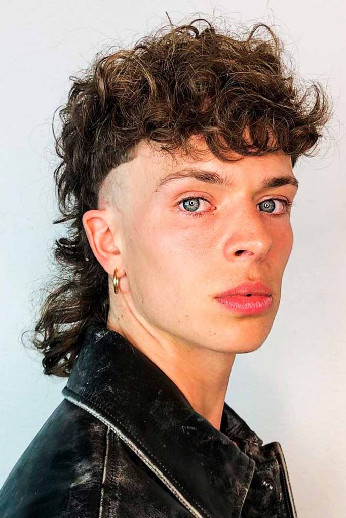 Undercut Permed Mullet #permedmullet #mullet #mensperm #mulletperm #permmullet