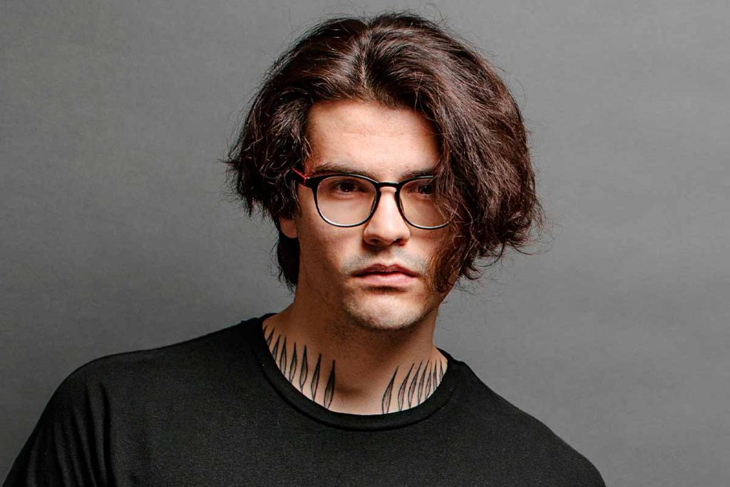 25 Middle Part Hairstyles For Men To Rock