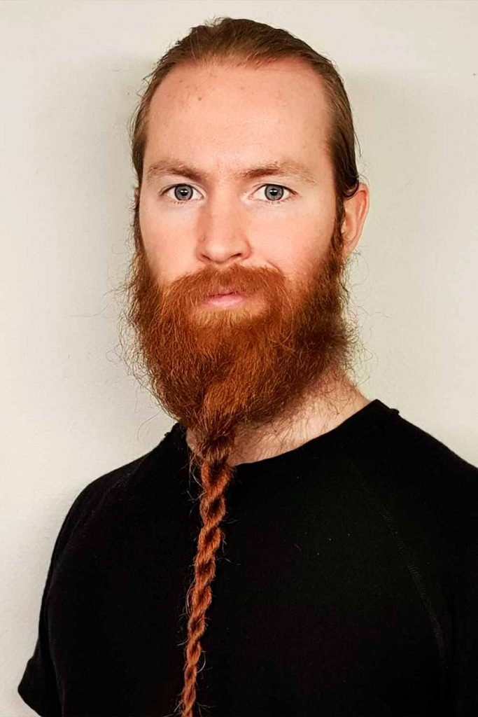 Twisted Beard #vikingbeard #braidedbeard