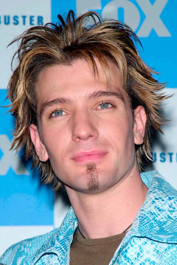 What Are Frosted Tips? NSYNC Js Chasez #frostedtips #frosttips #highlights #menshighlights