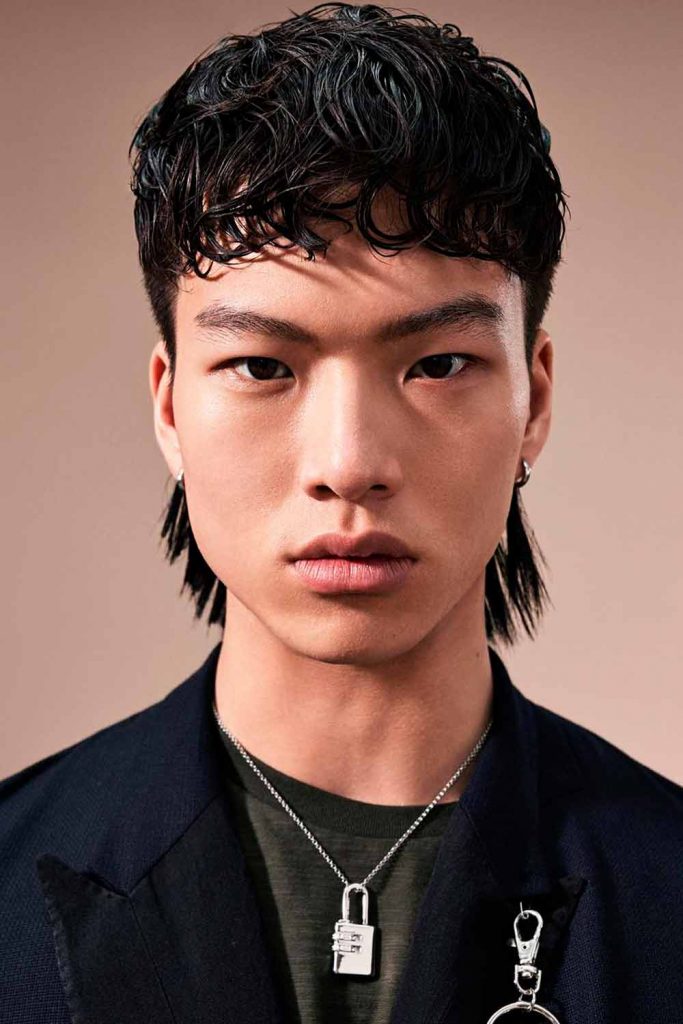 Korean Mullet #mullet #mullethaircut #modernmullet #mulletmen