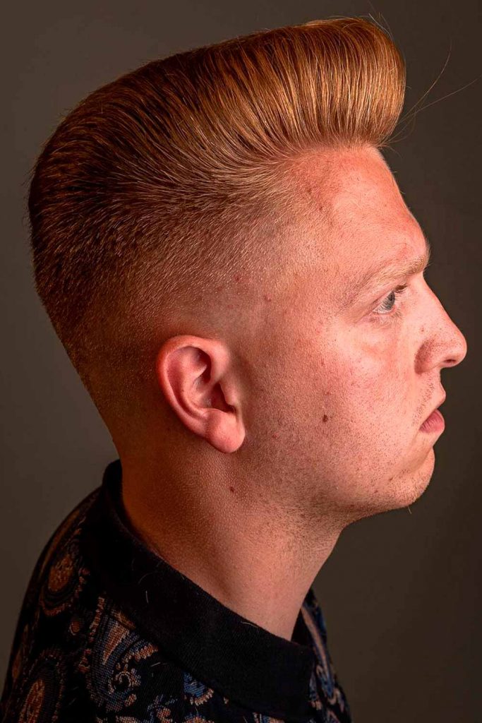 High Fade Pompadour Flat Top #pomp #pompadour #pompadourhaircut #pompadourhairstyle #pompadourmen #menspompadour