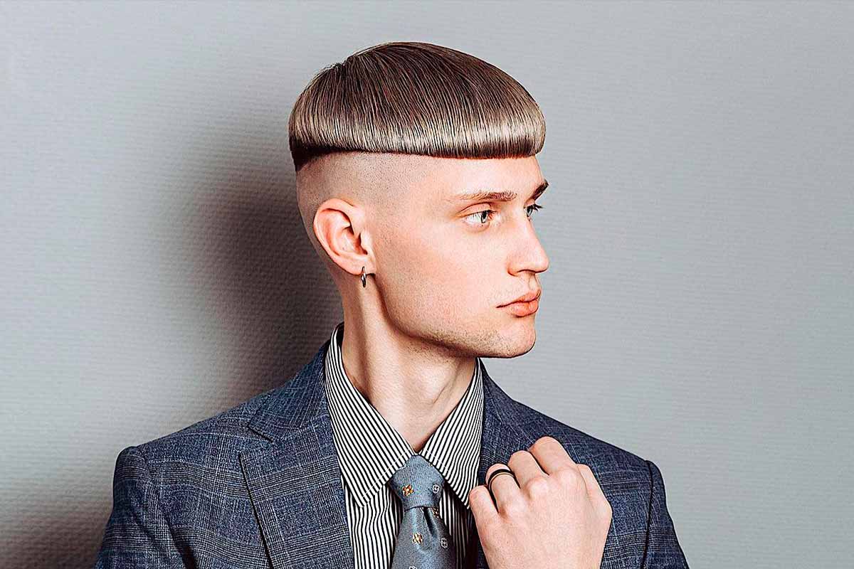 Men's Hair Styles - This cut is bold and inspiring to me, try cutting your  hair this way or tone it down a bit. . . . . . . . . . . #