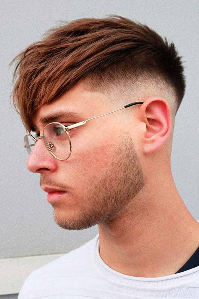 Modern Undercut Hairstyle Long Bang #undercut #undercutmen #mensundercut