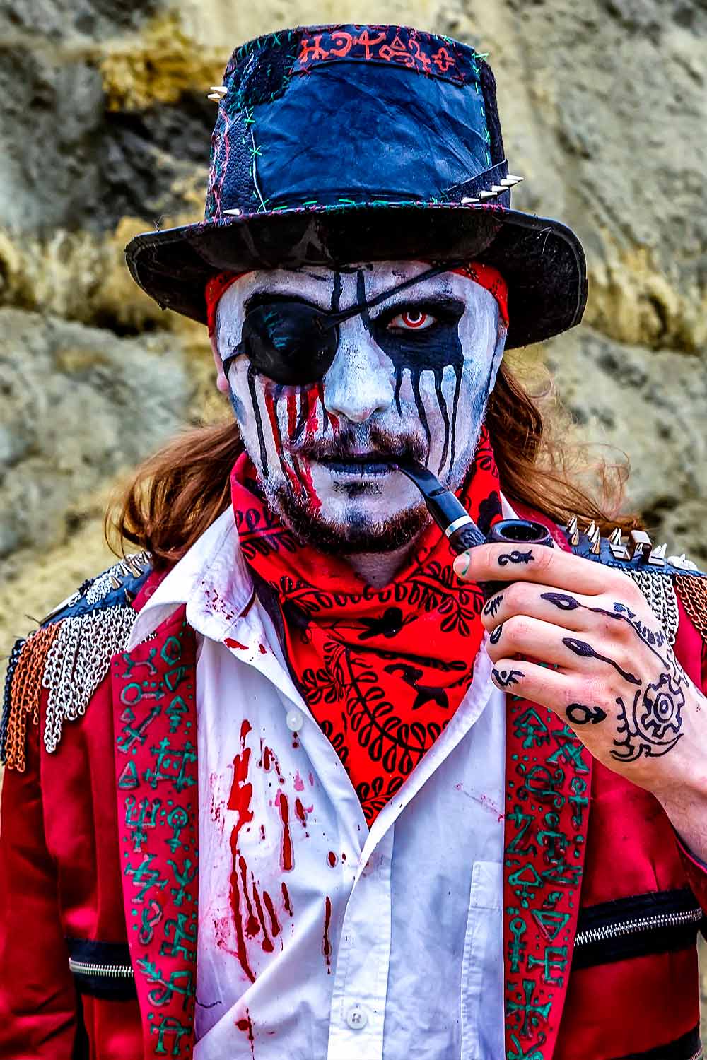 halloween face paint ideas for men