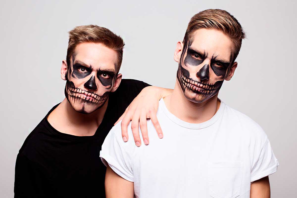 Really Simple Halloween Makeup For Men That You Can Copy Easy
