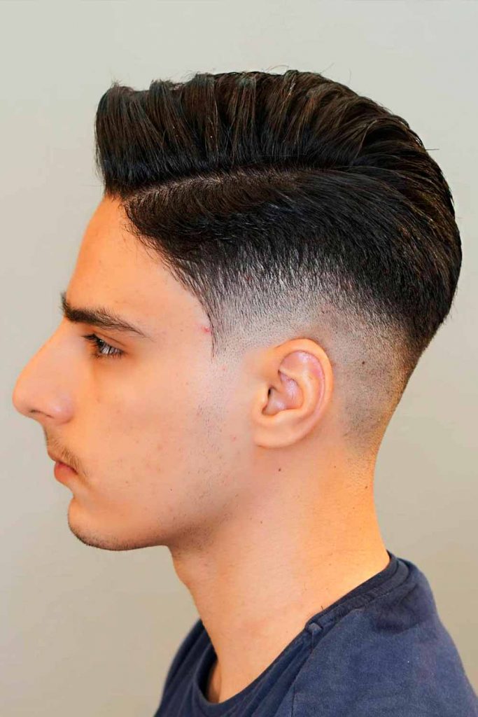 one side hairstyle boy slope haircut - YouTube