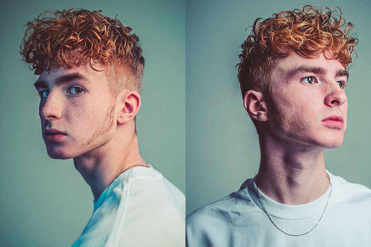 Josh Heuston: Medium Length Curly Hair | Man For Himself