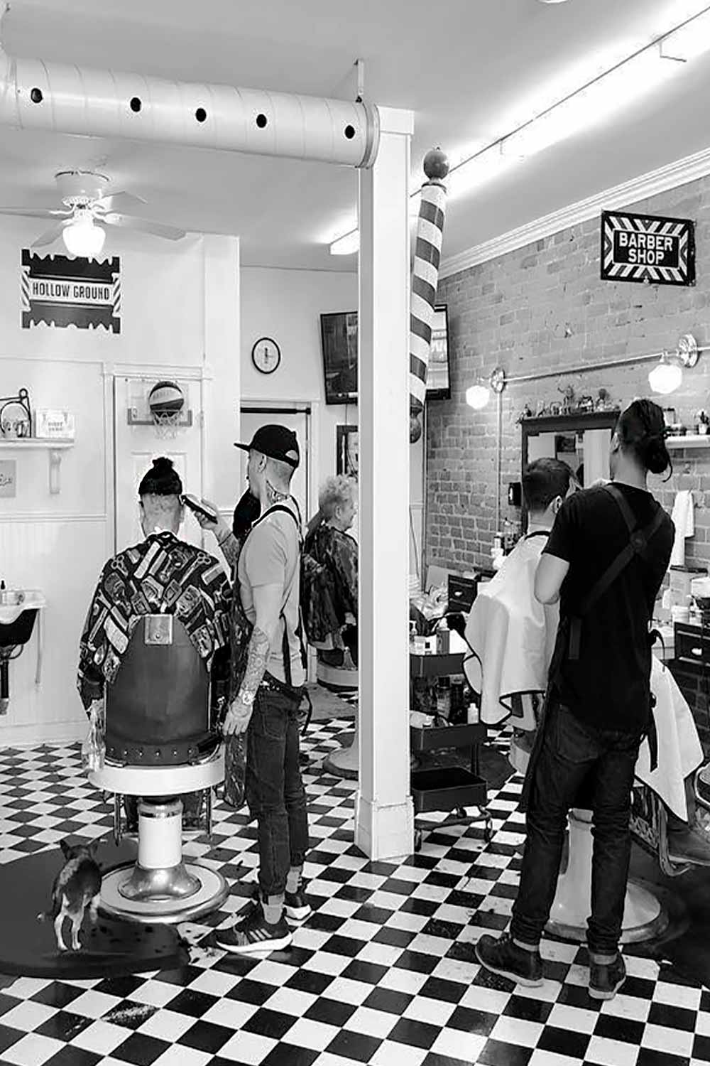 Hollow Ground Barber Shop 1