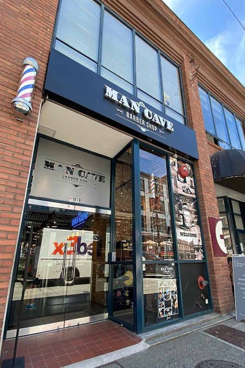 Top 15 Barber Shops In Vancouver Mens Haircuts   Barber Shop Vancouver Man Cave 1 500x750 