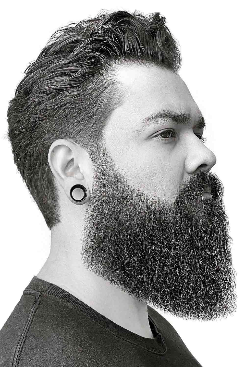 Long Full Beard #beard #beardstyles #beardtypes #mensbeards