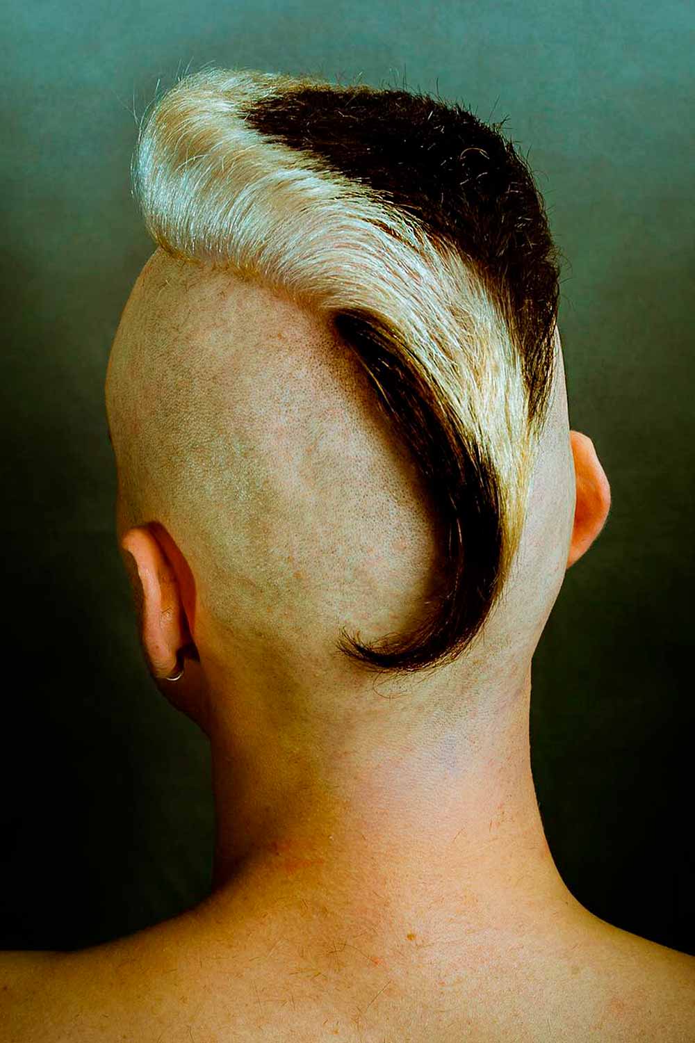 Stripped Mohawk Haircut #mohawk #mohawkhaircut