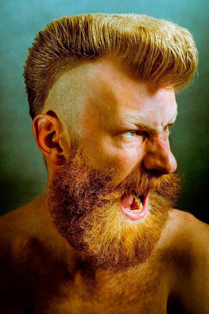 Mohawk Haircut With Beard #mohawk #mohawkhaircut