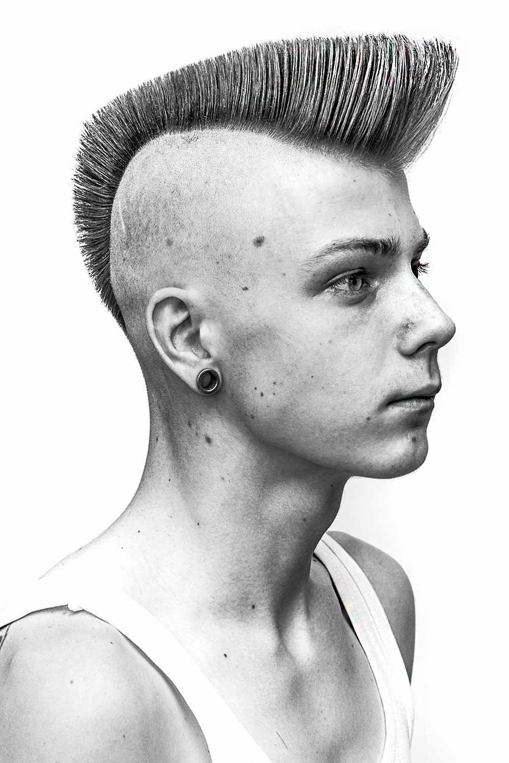 Hawk Undercut #mohawk #mohawkhaircut