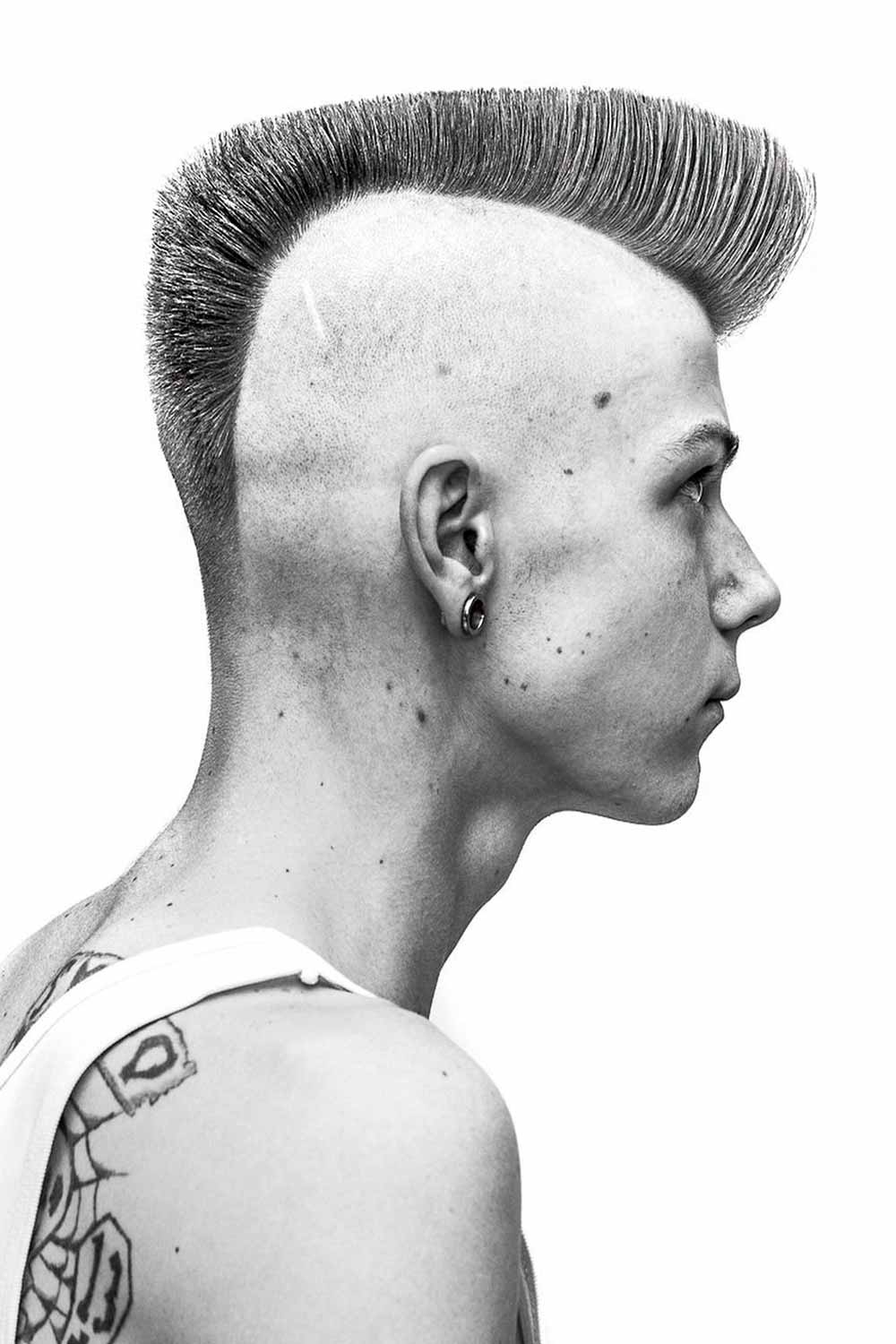 Undercut Hawk #mohawk #mohawkhaircut