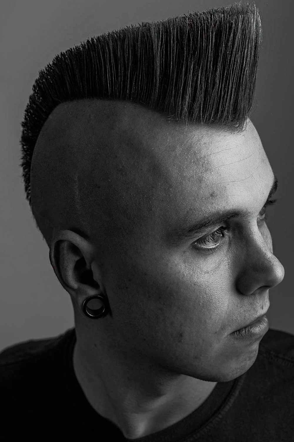 Punk Mohawk With Flat Top #mohawk #mohawkhaircut